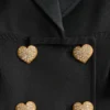 Chaqueta Crepe Couture