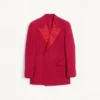 Chaqueta cruzada de lana Grain De Poudre Chaqueta cruzada de lana Grain De Poudre