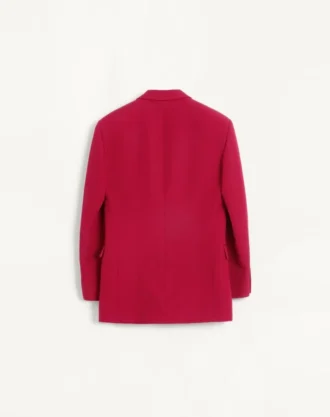 Chaqueta cruzada de lana Grain De Poudre