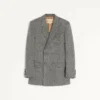 Chaqueta cruzada de Valentino en lana natté boutonné Chaqueta cruzada de Valentino en lana natté boutonné