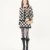 Falda Damier Tweed Falda Damier Tweed