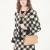 Chaqueta Damier Tweed Chaqueta Damier Tweed