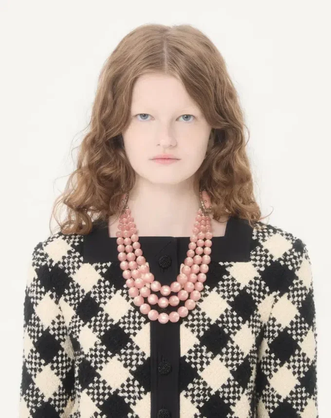 Chaqueta Damier Tweed Chaqueta Damier Tweed
