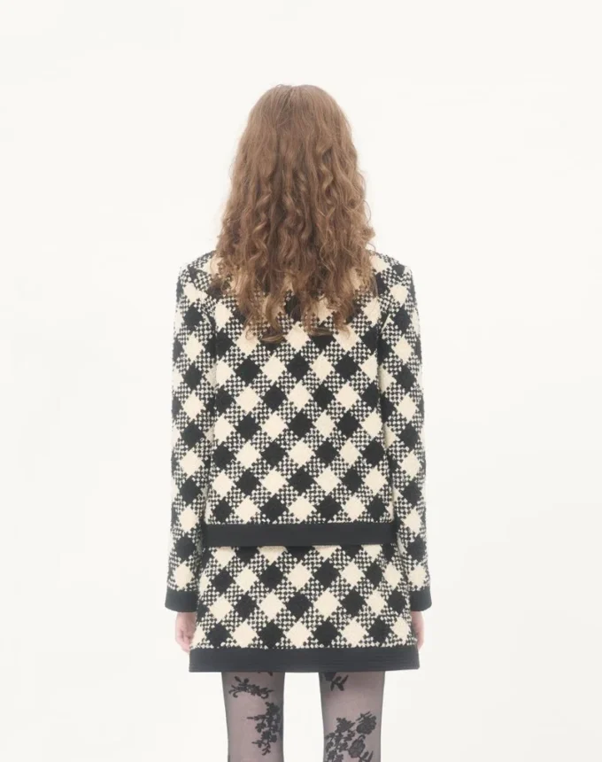 Chaqueta Damier Tweed Chaqueta Damier Tweed