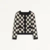 Chaqueta Damier Tweed Chaqueta Damier Tweed