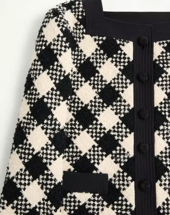 Chaqueta Damier Tweed Chaqueta Damier Tweed