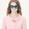 Chaqueta de crepé couture con plumas Chaqueta de crepé couture con plumas