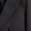 Chaqueta de gabardina de lana cruzada de Valentino