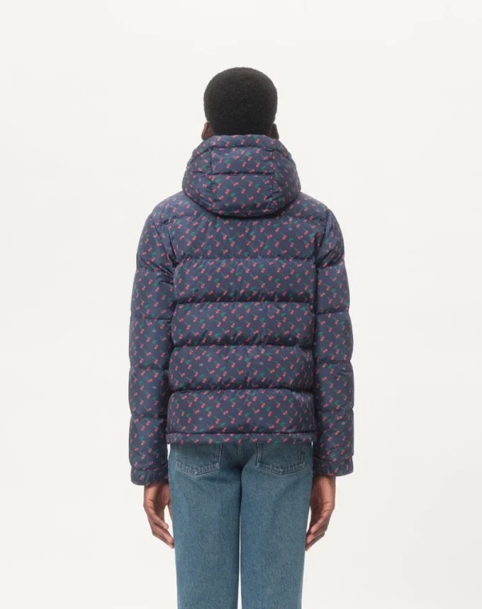 Chaqueta de nylon con capucha y estampado Cherryfic Chaqueta de nylon con capucha y estampado Cherryfic