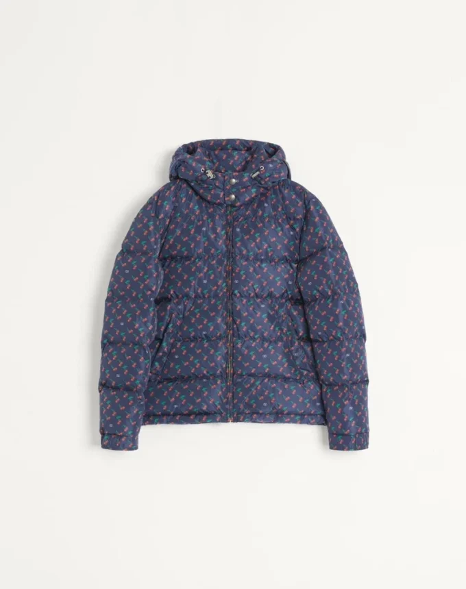 Chaqueta de nylon con capucha y estampado Cherryfic Chaqueta de nylon con capucha y estampado Cherryfic