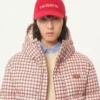 Chaqueta de nylon con capucha y parche VLogo Chaqueta de nylon con capucha y parche VLogo