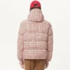 Chaqueta de nylon con capucha y parche VLogo Chaqueta de nylon con capucha y parche VLogo