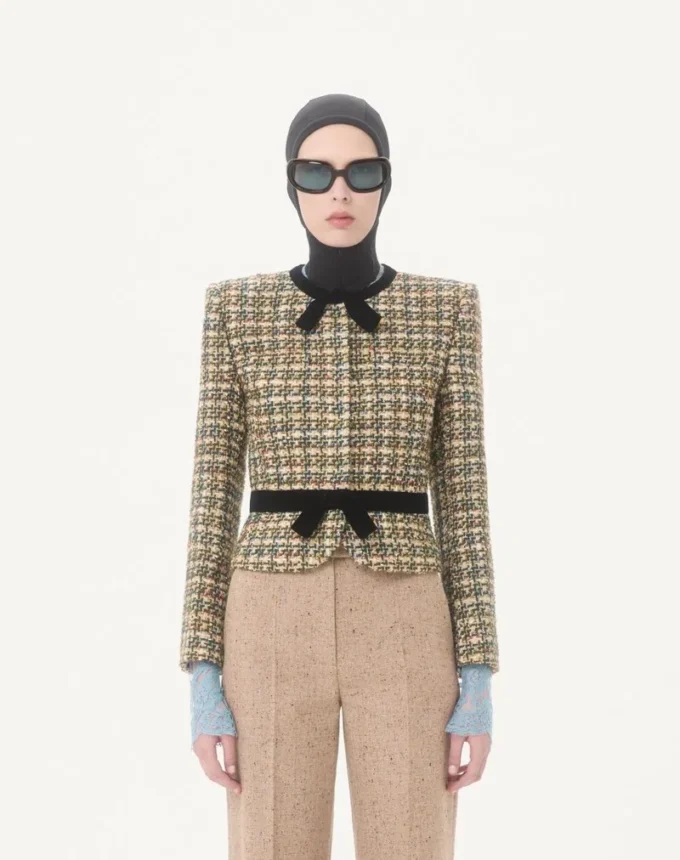 Chaqueta de tweed