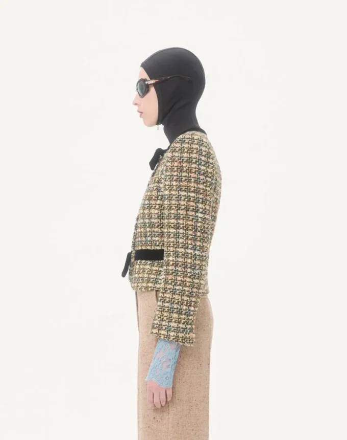 Chaqueta de tweed