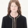 Chaqueta de tweed Canestrello bordada Chaqueta de tweed Canestrello bordada
