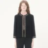 Chaqueta de tweed Canestrello bordada Chaqueta de tweed Canestrello bordada