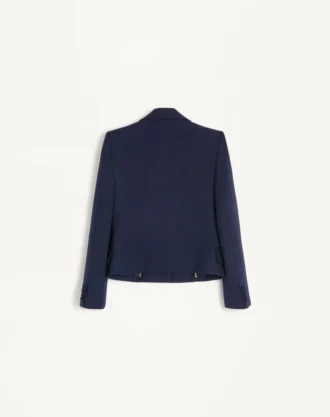Chaqueta de viscosa con lazo Chaqueta de viscosa con lazo