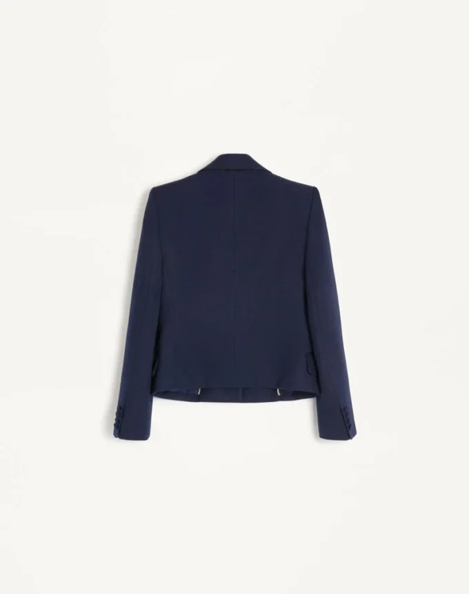 Chaqueta de viscosa con lazo Chaqueta de viscosa con lazo