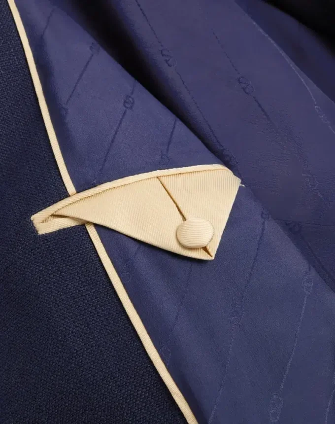 Chaqueta de viscosa con lazo Chaqueta de viscosa con lazo