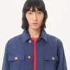 Chaqueta safari de denim Chaqueta safari de denim