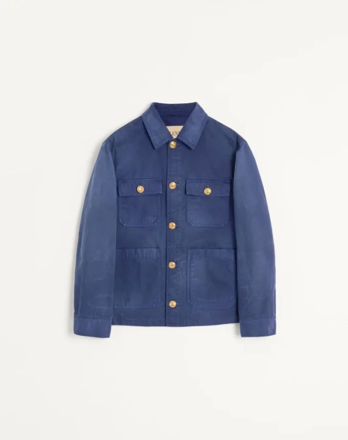 Chaqueta safari de denim Chaqueta safari de denim