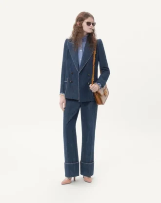 Chaqueta vaquera de cambray
