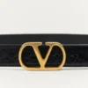 Cinturón Vlogo Signature de cocodrilo de 30 mm Cinturón Vlogo Signature de cocodrilo de 30 mm