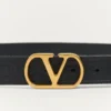 Cinturón VLogo Signature de piel de becerro 30 mm Cinturón VLogo Signature de piel de becerro 30 mm