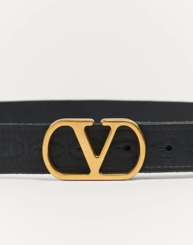 Cinturón VLogo Signature de piel de becerro 30 mm Cinturón VLogo Signature de piel de becerro 30 mm