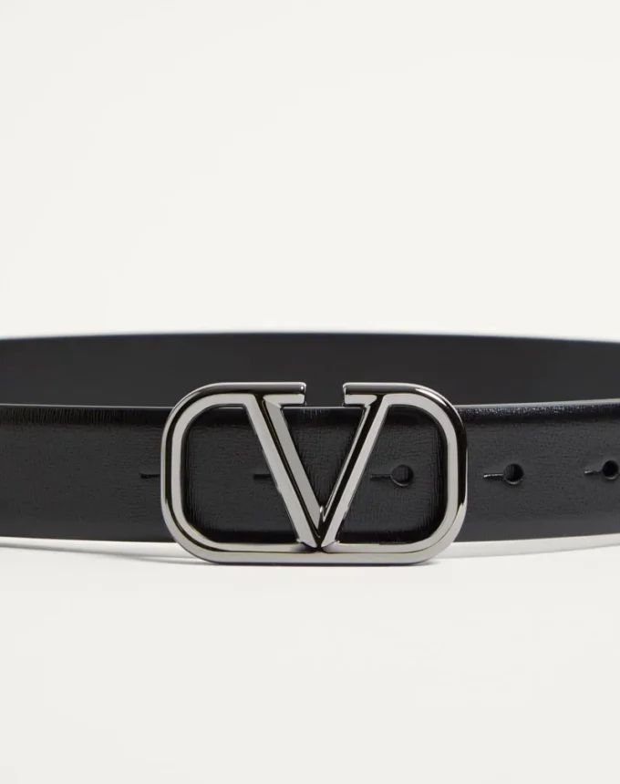 Cinturón VLogo Signature de piel de becerro 30 mm