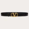 Cinturón Vlogo Signature en piel de vacuno ombré