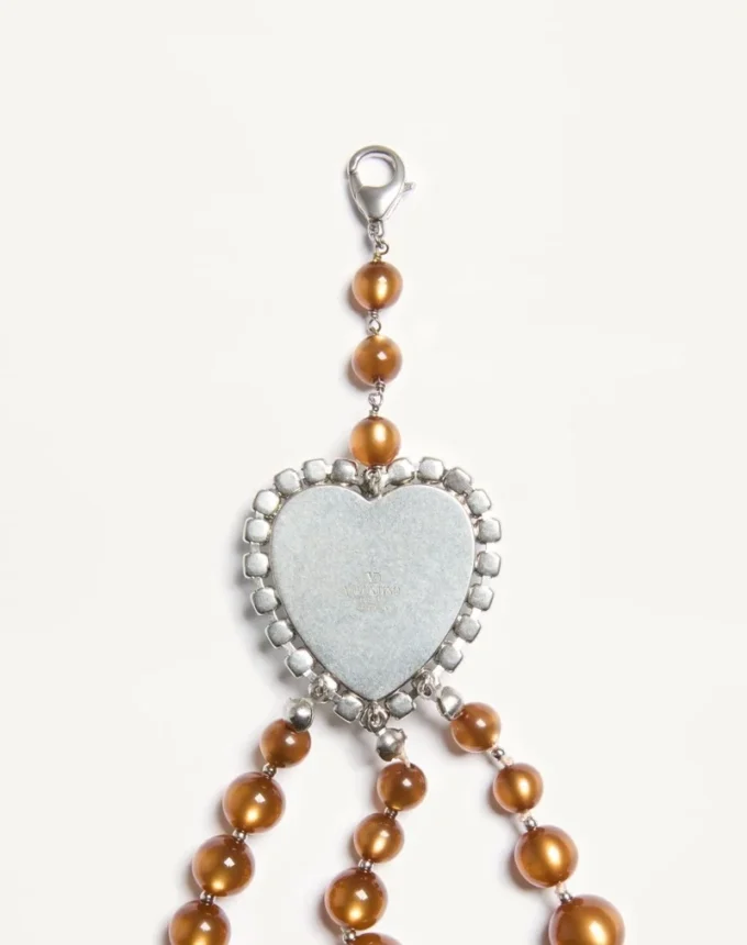 Collar Coeur Hyperbole en metal, resina y cristales