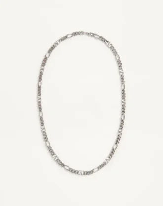 Collar metálico con logotipo Vlogo