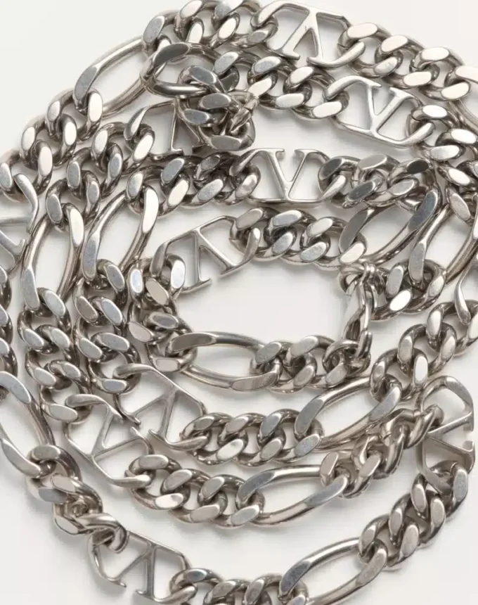 Collar metálico con logotipo Vlogo Collar metálico con logotipo Vlogo