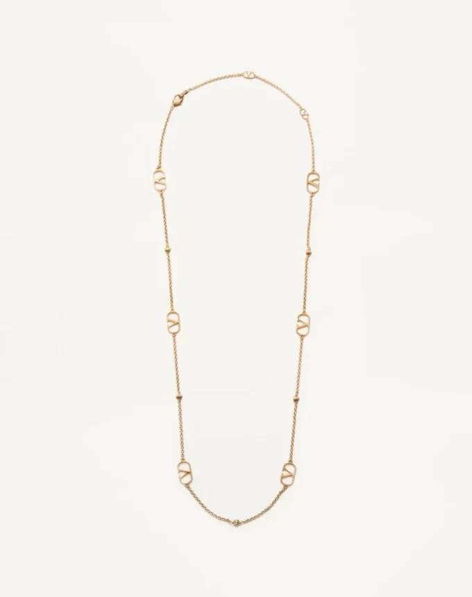 Collar metálico con logotipo Vlogo Collar metálico con logotipo Vlogo