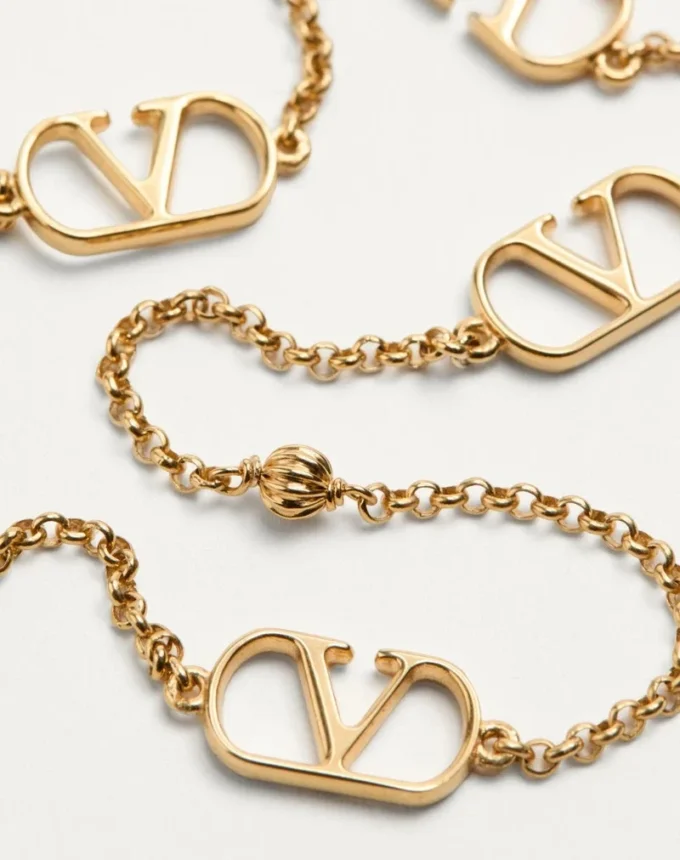 Collar metálico con logotipo Vlogo Collar metálico con logotipo Vlogo