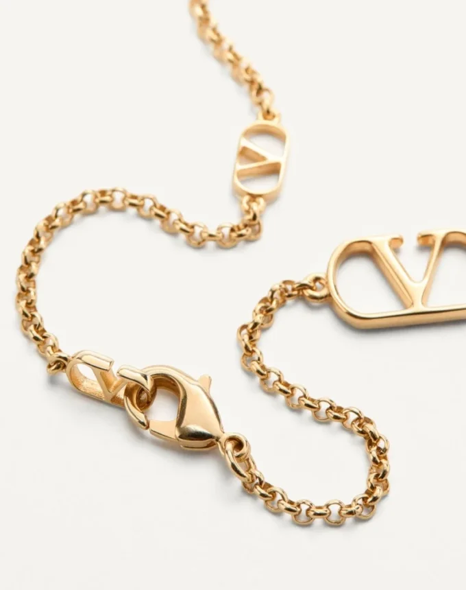 Collar metálico con logotipo Vlogo Collar metálico con logotipo Vlogo