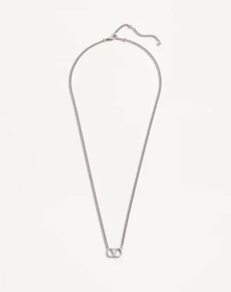 Collar metálico Valentino Garavani Vlogo Signature