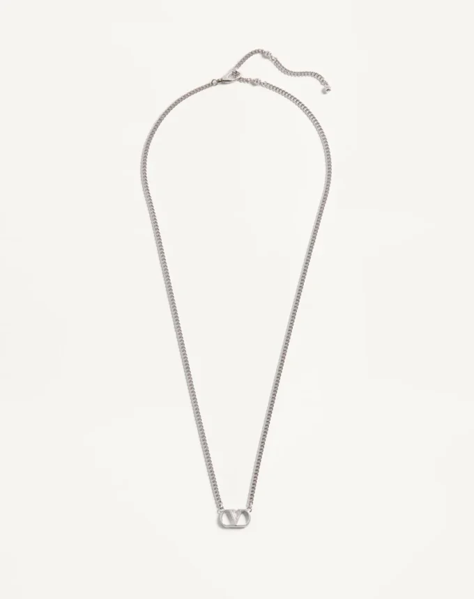 Collar metálico Valentino Garavani Vlogo Signature Collar metálico Valentino Garavani Vlogo Signature