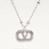 Collar Vlogo Signature de metal con perlas y cristales Swarovski® Collar Vlogo Signature de metal con perlas y cristales Swarovski®
