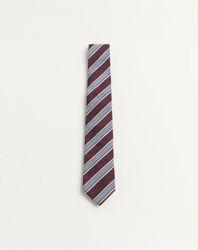 Corbata de seda a rayas Valentie Corbata de seda a rayas Valentie