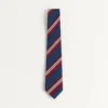 Corbata de seda a rayas Valentie Corbata de seda a rayas Valentie