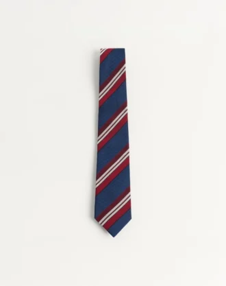 Corbata de seda a rayas Valentie