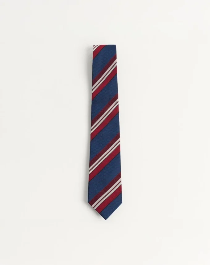 Corbata de seda a rayas Valentie Corbata de seda a rayas Valentie