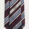 Corbata de seda a rayas Valentie Corbata de seda a rayas Valentie