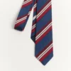 Corbata de seda a rayas Valentie Corbata de seda a rayas Valentie