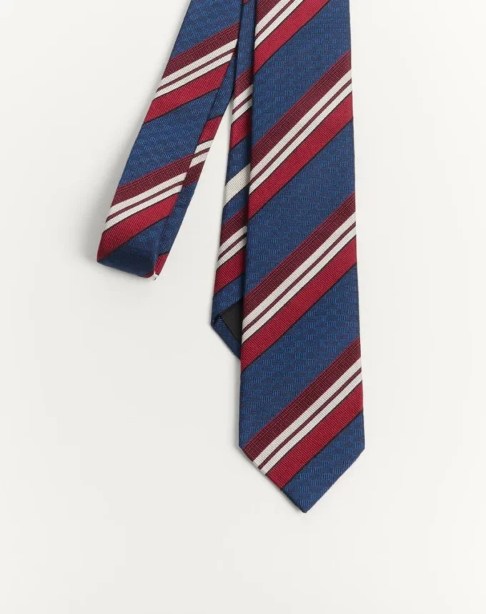Corbata de seda a rayas Valentie Corbata de seda a rayas Valentie