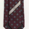 Corbata de seda con microcuadros de Valentino Corbata de seda con microcuadros de Valentino