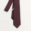 Corbata de seda con microcuadros de Valentino Corbata de seda con microcuadros de Valentino