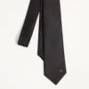 Corbata de seda Valentie con detalle VLogo Signature